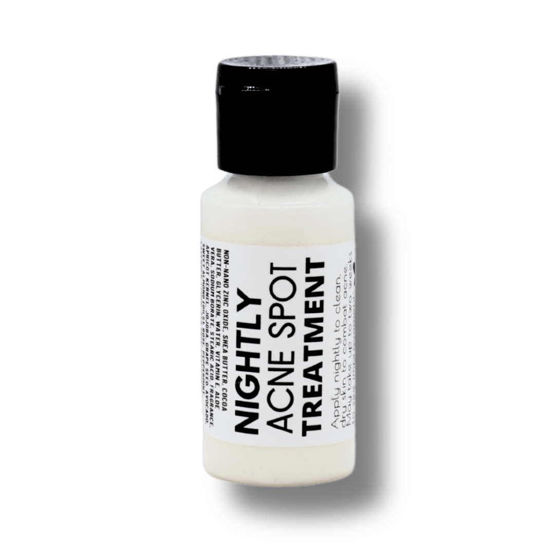 Zinc Based Overnight Acne Spot Cream WHITE RIVER BATH BODY