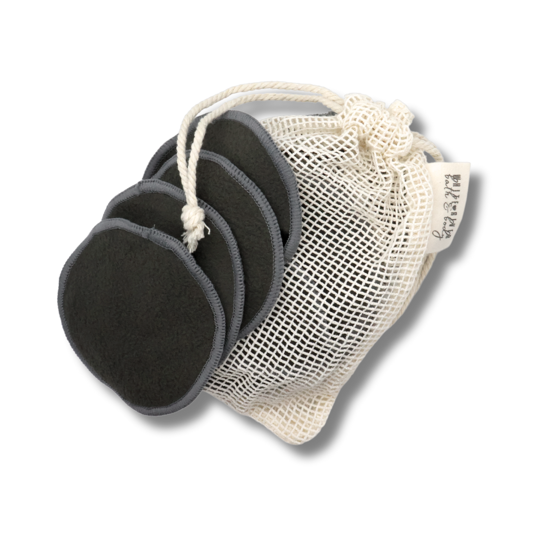 Re-Usable Cosmetic Rounds (Charcoal Infused Bamboo)