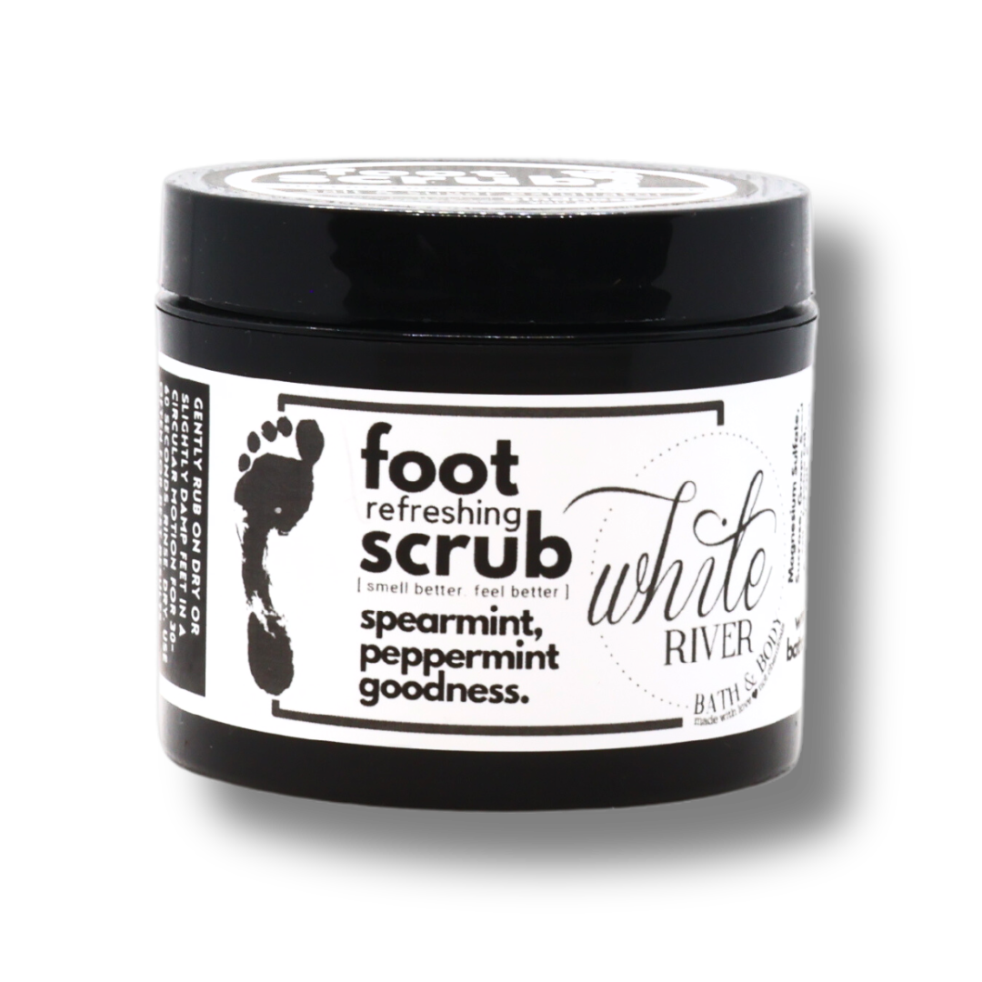 Mint + Eucalyptus Foot Scrub