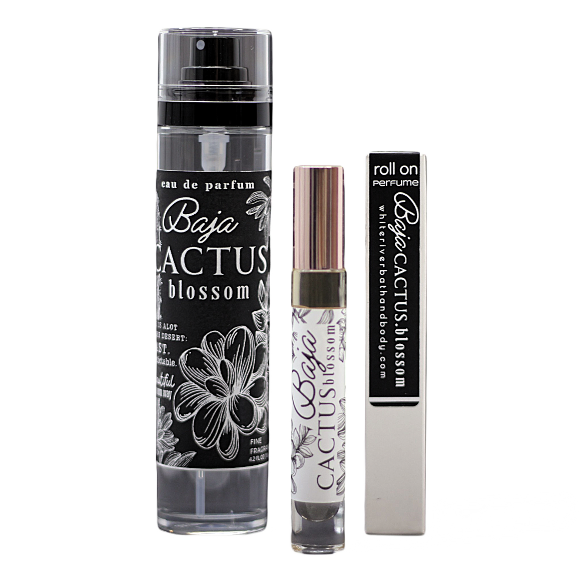 Natural Fragrant Perfume Gift Set - WHITE RIVER BATH & BODY